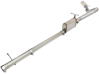 aFe Cat-Back Stainless Steel Exhaust System Polished - Ford Trucks 99-04 49-43076-P Photo - Unmounted