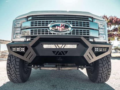 Road Armor 17-20 Ford F-250 SPARTAN Front Bumper Bolt-On Pre-Runner Guard - Tex Blk 6172XFPRB 6172XFPRB Photo - Primary