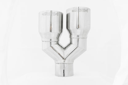 MBRP Universal T304 SS Dual Tip 3.5in OD/2.5in Inlet T5170 T5170 Photo - lifestyle view