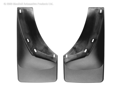 WeatherTech Front No Drill Mudflaps 07-13 Chevrolet Silverado - Black 110010 Photo - Primary