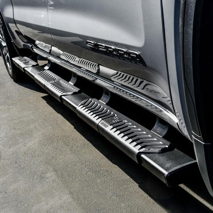 Westin 2019 Chevrolet Silverado/Sierra 1500 Crew Cab (6.5ft) R5 Modular Nerf Step Bars - Black 28-534695 28-534695 Photo - Mounted