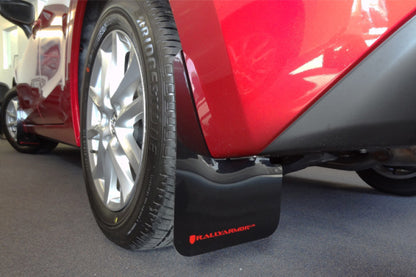 Rally Armor 2014+ Mazda3 Red Mud flap White logo 0LKZW MF31-UR-RD/WH User 2