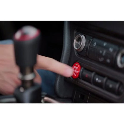 Ford Performance Parts 15-16 Mustang Red Starter Button Installation Kit M-10B776-MR User 1
