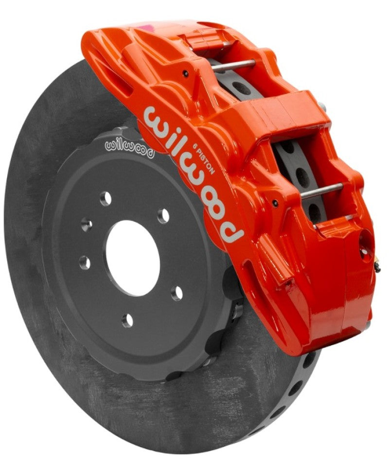Wilwood SX6R WCCB Carbon-Ceramic 2014-2019 C7 Corvette All Front Big Brake Kit - Red 140-15746-CSICR 140-15746-CSICR User 1