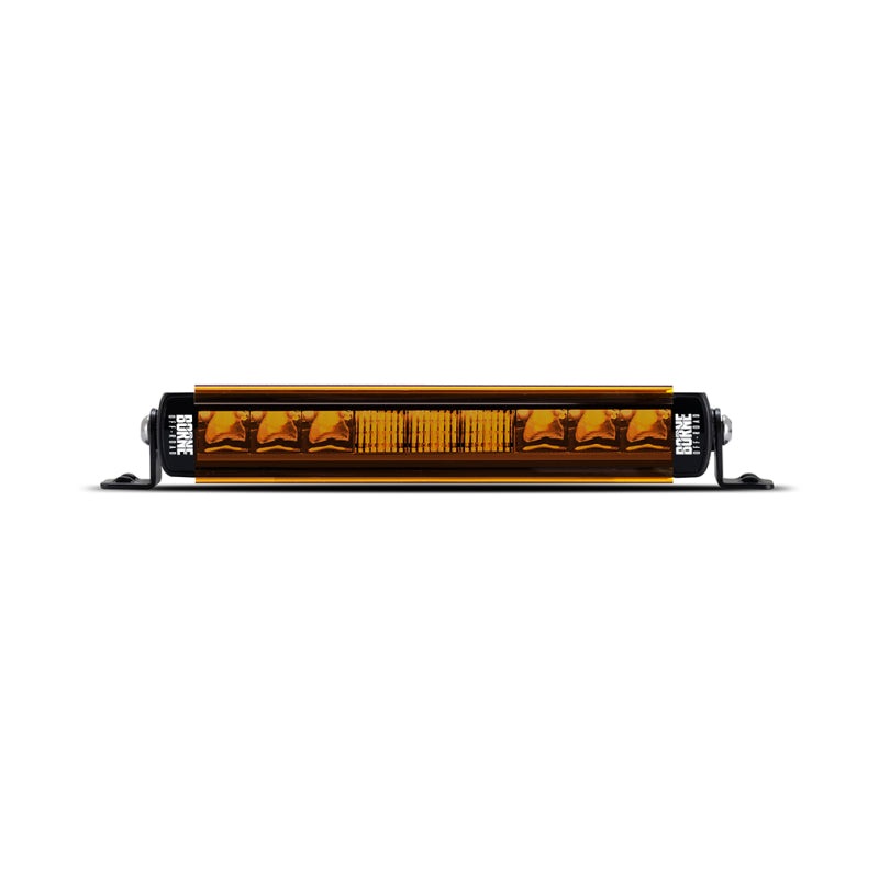 Borne Off-Road Light Bar Cover Single Row 10in Amber BNLT-COV-SS10YL BNLT-COV-SS10YL Photo - Primary