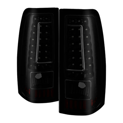 SPYDER xTune 03-06 Chevy Silverado 1500 (w/o Stepside) LED Tail Lights - Blk Smoke (ALT-ON-CS03-G2-LED-BSM) 9039218 9039218 Photo - Primary