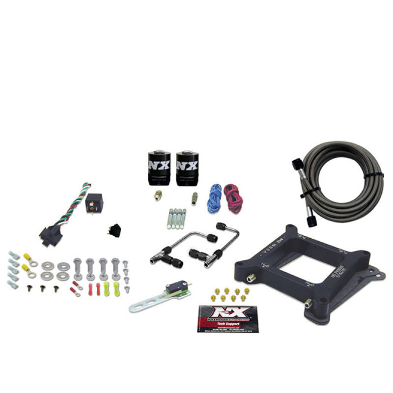 Nitrous Express 4150 Gemini Stage 6 Alcohol Nitrous Kit (50-300HP) w/o Bottle 60045-00 60045-00 Photo - Primary