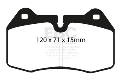 EBC Disc Brake Pad Set DP31644C Photo - Primary