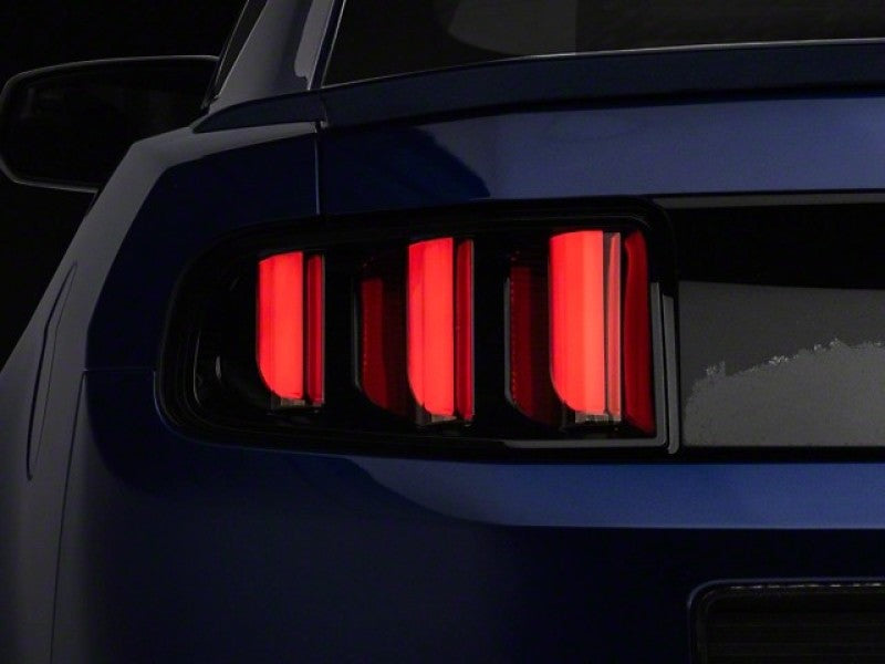 Raxiom 13-14 Ford Mustang Vector V2 Tail Lights- Black Housing (Clear Lens) 408606 408606 User 1