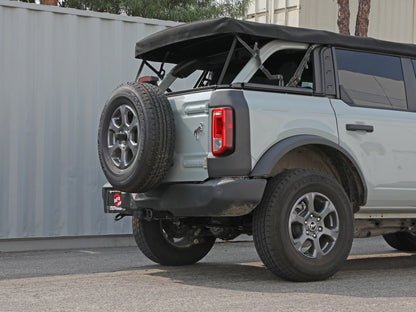 aFe Apollo GT Series 3in 409SS Cat-Back Ford Bronco 2021 L4 2.3L/V6 2.7L - Polished 49-43135 49-43135 Photo - Mounted