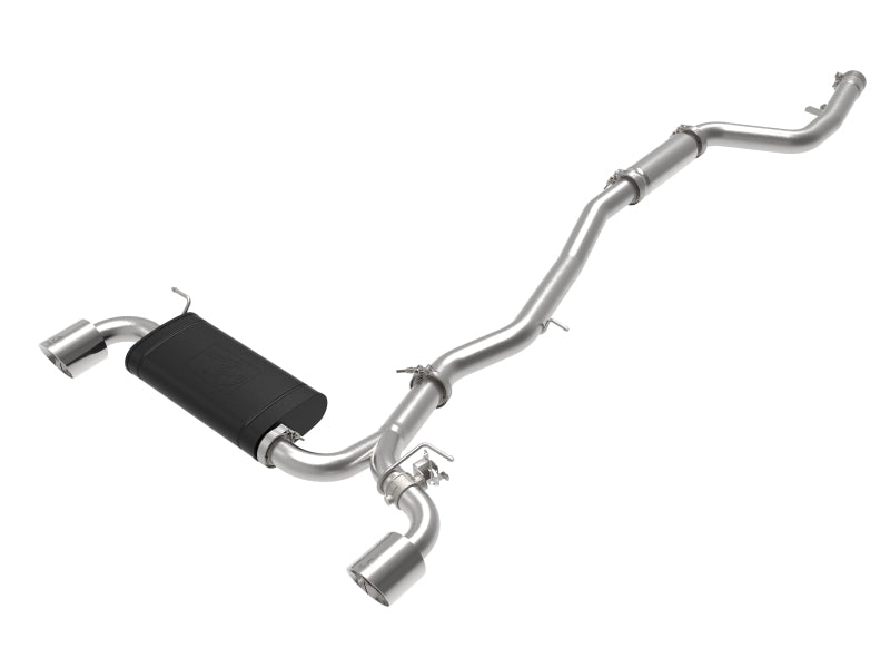 aFe POWER Takeda 2020 Toyota Supra L6-3.0L (t) 3in-2.5in 304 SS CB Exhaust Polished Tips 49-36043-P 49-36043-P Photo - Primary