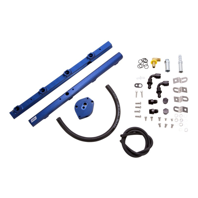 BBK Performance 96-98 Ford Mustang 4.6L GT High-Flow Billet Aluminum Fuel Rail Kit 5015 Photo - Primary