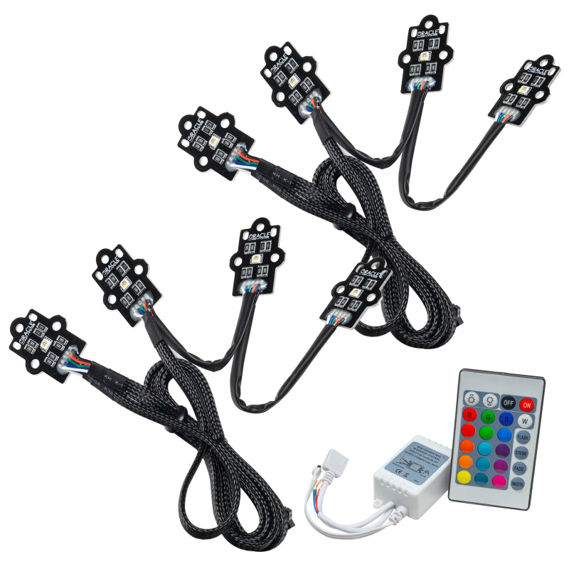 ORACLE Lighting Oracle 20-21 Chevy Silverado 2500 RGB+W Headlight DRL Upgrade Kit - ColorSHIFT w/ Simple Controller 1452-504 1452-504 Photo - Primary