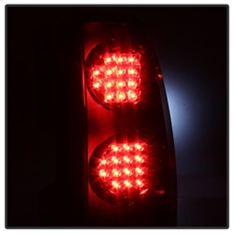 SPYDER Xtune Chevy Suburban/GMC Yukon/Yukon Denali 07-14 LED Tail Lights Smoked ALT-JH-CSUB07-LED-SM 9031762 9031762 Photo - Unmounted