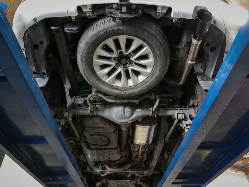 aFe POWER Vulcan Series 2-1/2in 304SS Cat-Back Exhaust 10-21 Lexus GX460 V8-4.6L w/ Polished Tip 49-36048-P 49-36048-P Photo - Mounted