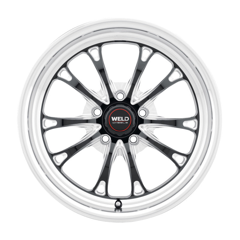 Weld S157 17X10 Belmont Drag 5X112 ET40 BS7.1 Gloss Black MIL Dia 78.1 S15770045P40 S15770045P40 Photo - Primary