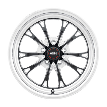 Weld S157 17X10 Belmont Drag 5X112 ET40 BS7.1 Gloss Black MIL Dia 78.1 S15770045P40 S15770045P40 Photo - Primary