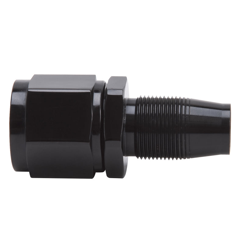 Russell -6 AN Straight Full Flow Swivel Anodized Hose End w/Out Socket - Black 615023 Photo - Primary