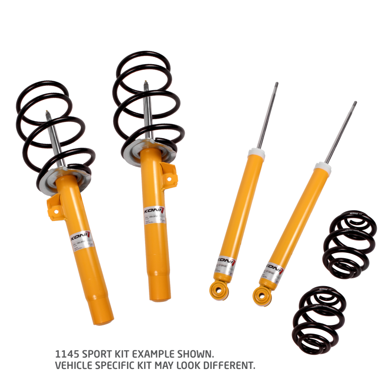 Koni 1145 Sport Kit 01-05 Volkswagen Jetta IV 4cyl/6 cyl Gas & TDI Wagon 1145 1061 1145 1061 Photo - Primary