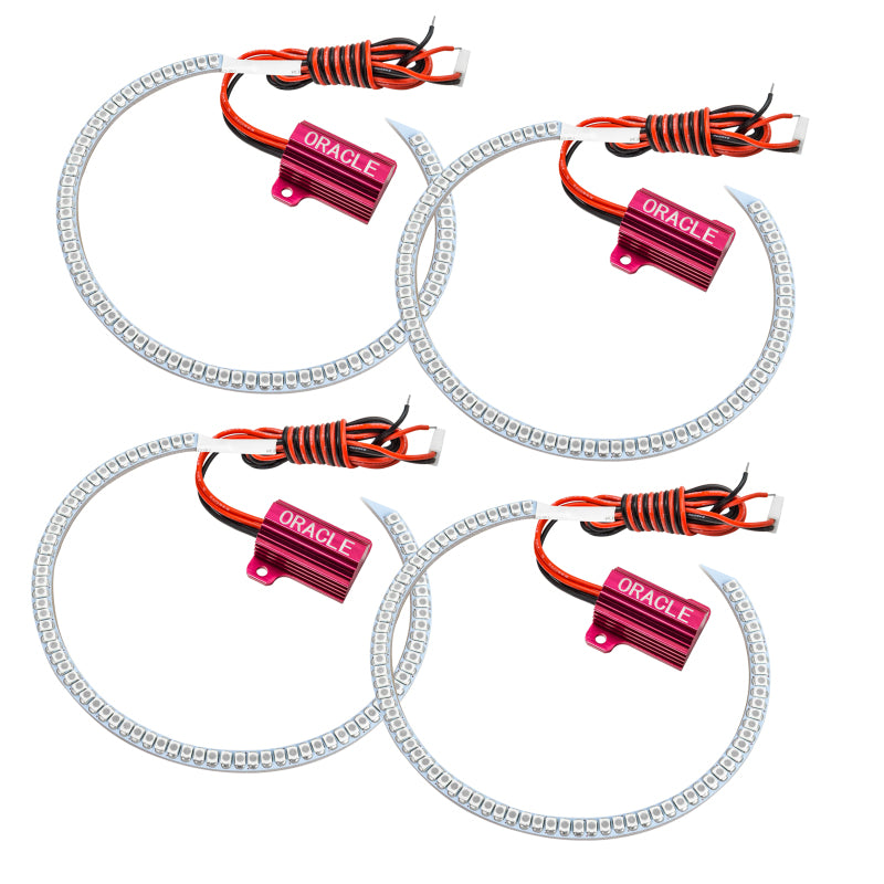 ORACLE Lighting Oracle Chevrolet Camaro Non-RS 14-15 LED Dual Halo Kit Round Style - UV/Purple 2387-007 2387-007 Photo - Primary