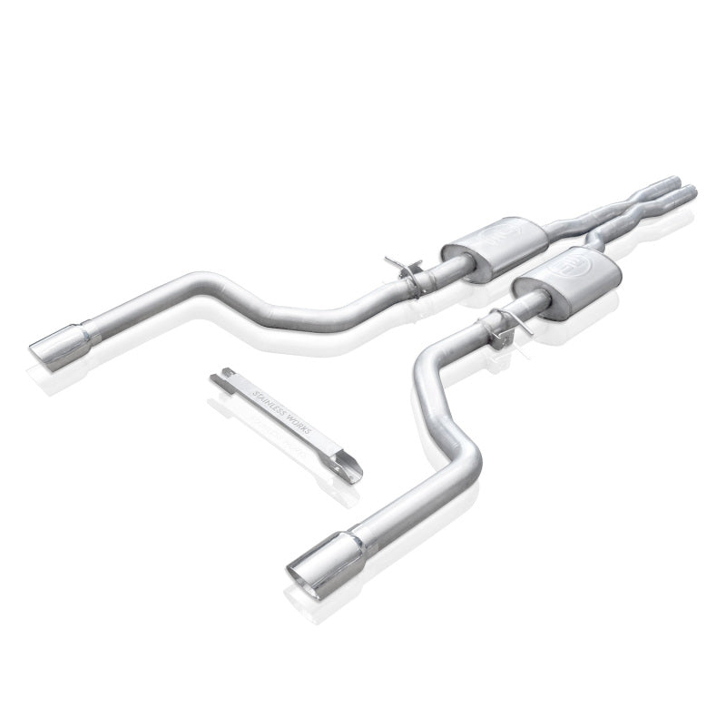 Stainless Works Dodge Charger 2015-18 6.2L / 6.4L Hemi Factory Exhaust CHAR16CB CHAR16CB Photo - Primary