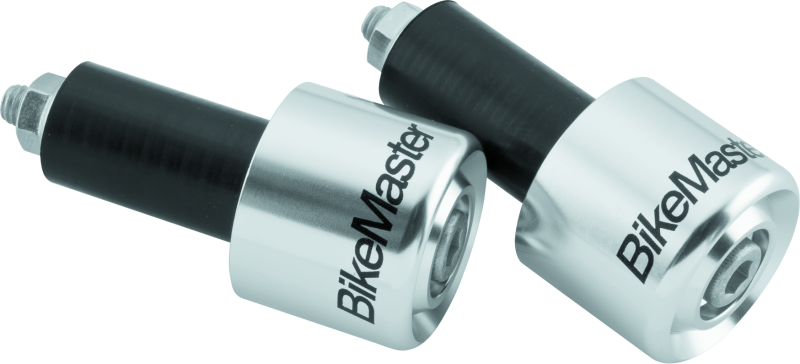 BikeMaster Anodized Aluminum Barend Pair - Silver 152128 152128 Photo - Primary