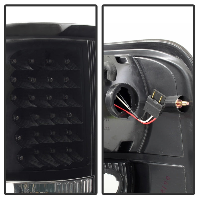 SPYDER Xtune Ford F150 Styleside 04-08 (Not Fit Heritage & SVT) LED Tail Lights Black ALT-ON-FF15004-LED-BK 5012890 5012890 Photo - Unmounted