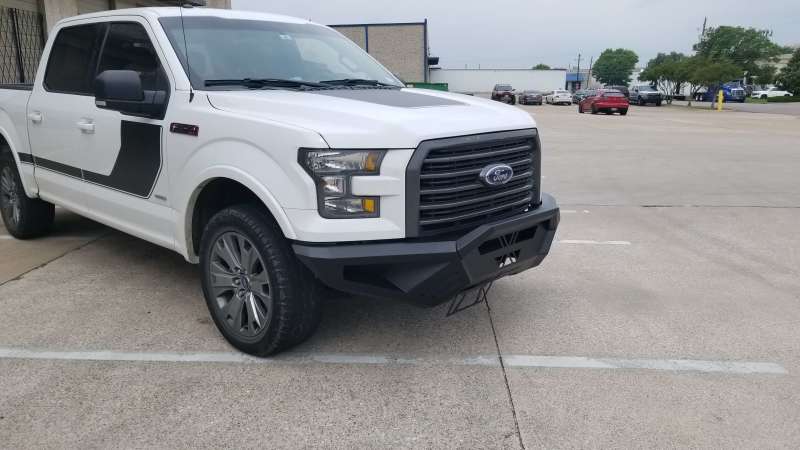 Road Armor 15-17 Ford F150 SPARTAN Front Bumper - Tex Blk 6151XF0B 6151XF0B Photo - Primary