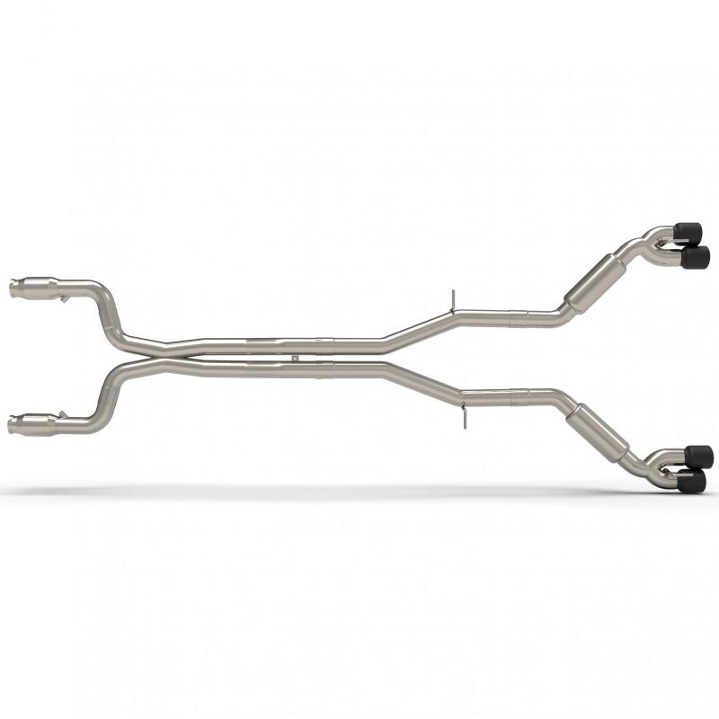Kooks 16+ Chevy Camaro SS 6.2L 3in Catted Strt Screamer Full Exhaust w/Blk Tips (Use w/Kooks Header) 22605261SS 22605261SS Photo - Primary