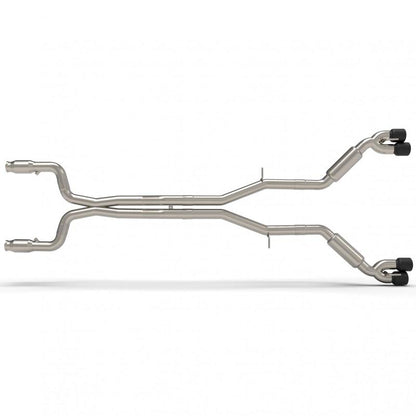 Kooks 16+ Chevy Camaro SS 6.2L 3in Catted Strt Screamer Full Exhaust w/Blk Tips (Use w/Kooks Header) 22605261SS 22605261SS Photo - Primary