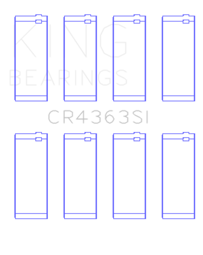 King Engine Bearings King GM 134 DOHC Ecotec 2.2L Connecting Rod Bearings - Set of 4 Pairs CR4363SI CR4363SI Photo - Primary