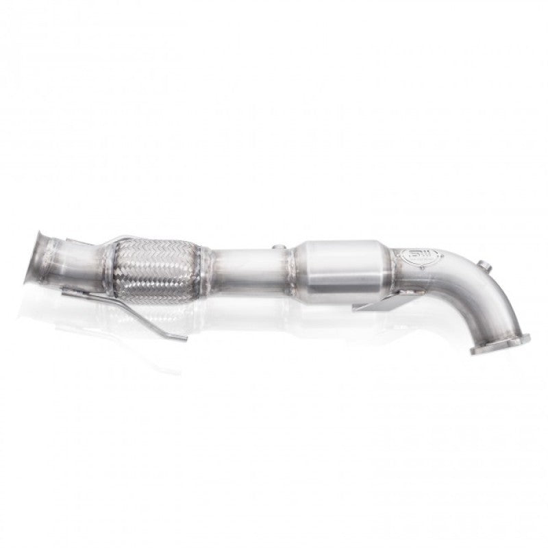 Stainless Works 2016-18 Ford Focus RS 3in High-Flow Cats Downpipe Factory Connection FCRS16DPCAT FCRS16DPCAT User 2