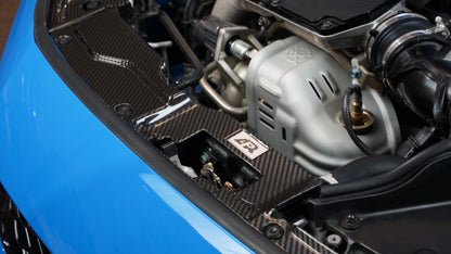 APR Carbon Fiber Honda FL5 Civic Type R Carbon Fiber Radiator Cooling Plat