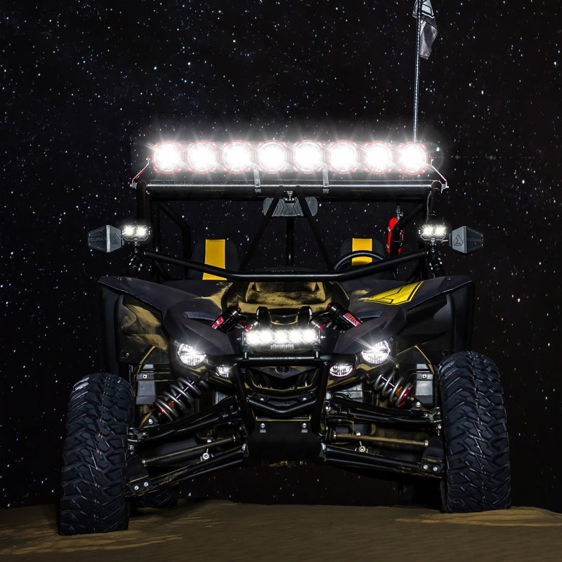 KC HiLiTES Yamaha YXZ1000R 39in. Pro6 Gravity LED 6-Light 120w Combo Beam Overhead Light Bar System 91310 91310 Photo - Primary