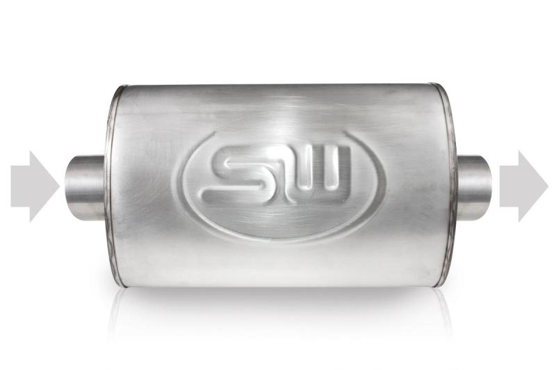 Stainless Works 2.25in ID CENTER INLET/ 2.25in OD CENTER OUTLET 4inX8in TM4S22C22C TM4S22C22C Photo - Primary