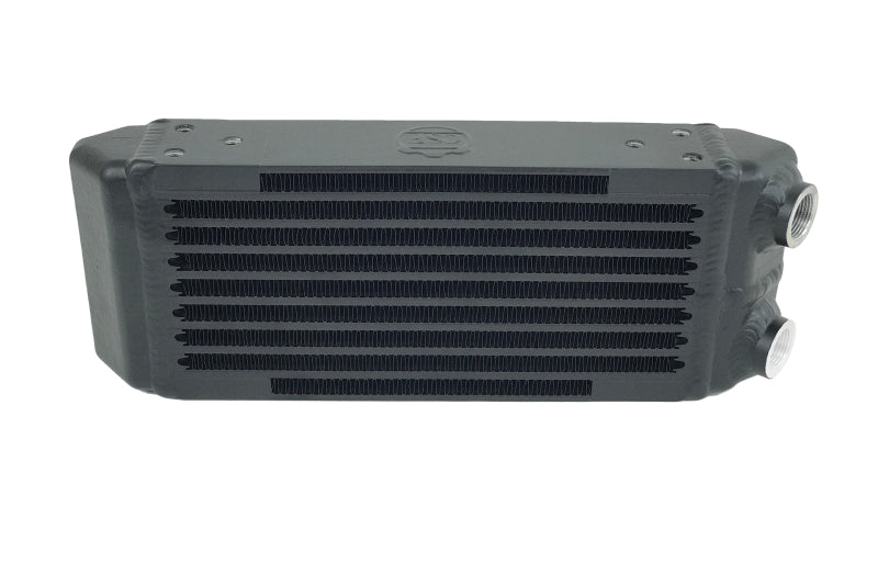 CSF Universal Dual-Pass Oil Cooler - M22 x 1.5 - 13in L x 4.75in H x 2.16in W 8119 8119 Photo - out of package