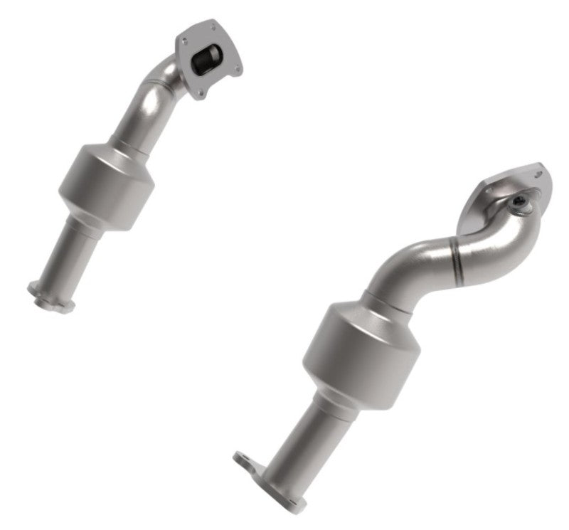 aFe Twisted Steel Down Pipe 409SS w/ Cat 16-17 Toyota Tacoma V6-3.5L 48-46012-HC 48-46012-HC User 1