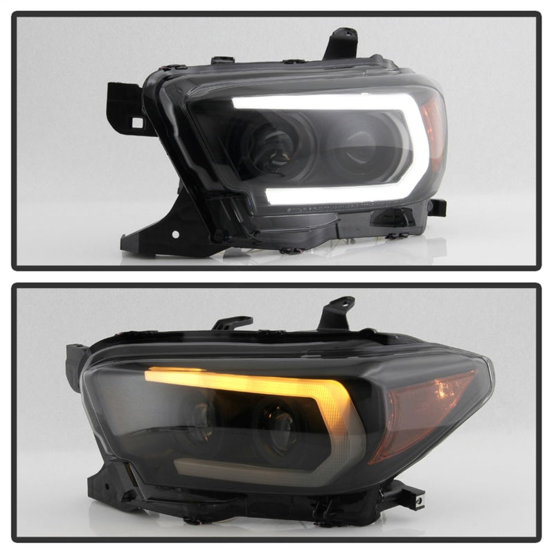 Spyder Toyota Tacoma 16-18 (SR5 Model Only) Projector Headlights Black Smoke PRO-YD-TT16-LB-BSM 5087546 5087546 Photo - Unmounted