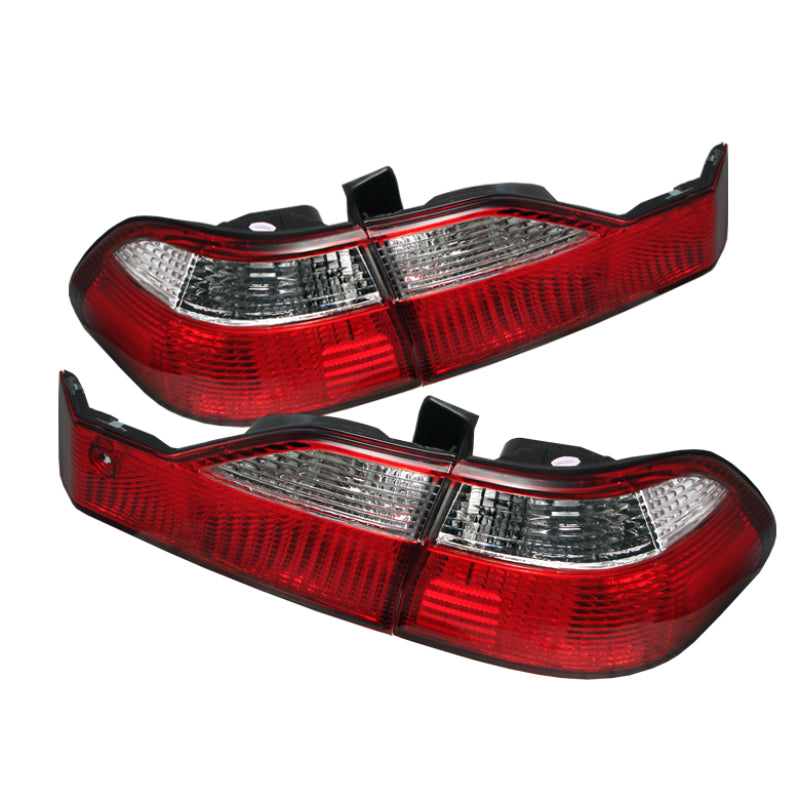 Spyder Honda Accord 98-00 4Dr Euro Style Tail Lights Red Clear ALT-YD-HA98-RC 5004352 5004352 Photo - Primary