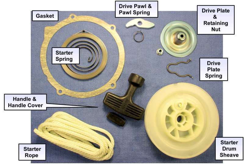 Ricks Motorsport Electrics Ricks Motorsport Yamaha Pull Start Rebuild Kit 67-400 67-400 User 1