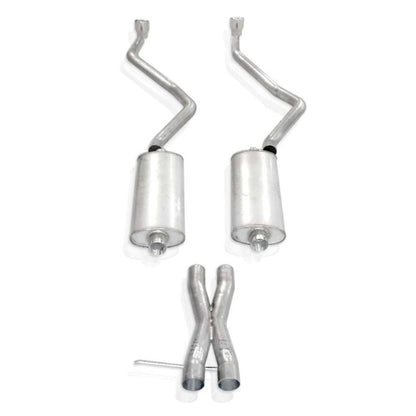 Stainless Works 2007-14 Chevy Tahoe And Yukon LT 2-1/2in Exhaust X-Pipe Chambered Mufflers Tips CTTHTD CTTHTD Photo - Primary