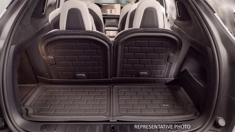 3D MAXpider 22-24 Jeep Grand Cherokee Kagu Black Seat Back Protector Q1JP0261309 Q1JP0261309 Photo - Mounted