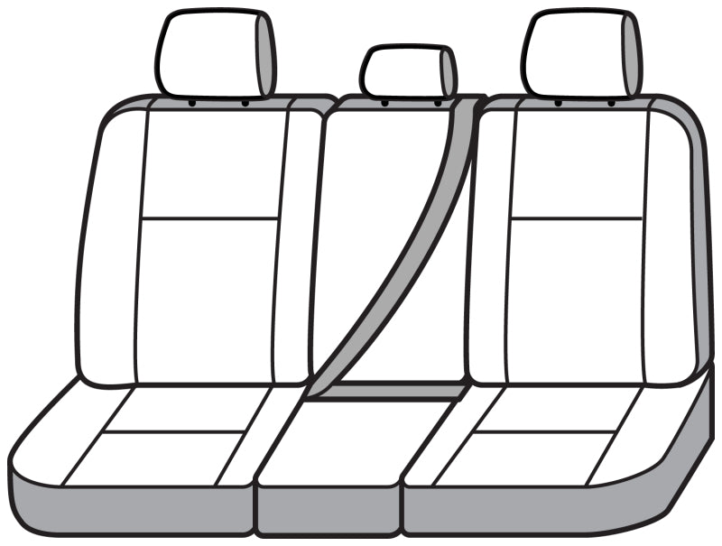 Covercraft 21-24 Ford Expedition Endura PrecisionFit Custom Second Row Seat Covers - Silver/Charcoal GTF4264ENSC GTF4264ENSC Photo - out of package