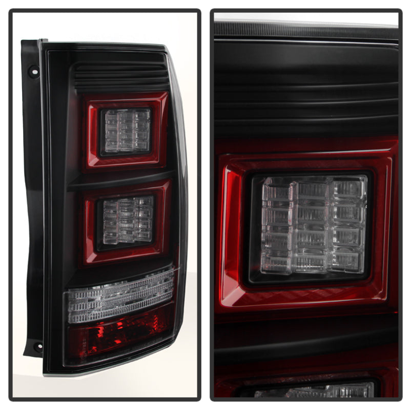 Spyder Land Rover Discovery 3 LR3 05-09 Light Bar LED Tail Lights Black ALT-YD-LRD05-LED-BK 5080813 5080813 User 1