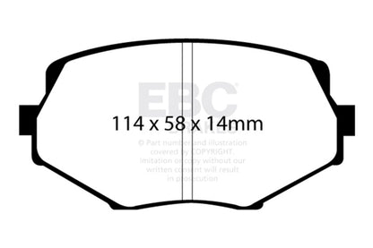 EBC Disc Brake Pad Set UD635 Photo - Primary