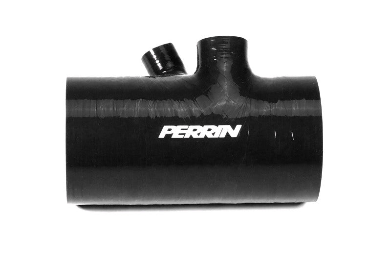 Perrin Performance Perrin 2022+ Subaru WRX Black 3in Turbo Inlet Hose w/ Nozzle (Short) PSP-INT-426BK