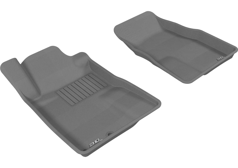3D MAXpider 2005-2009 Ford Mustang Kagu 1st Row Floormat - Gray L1FR06511501 L1FR06511501 Photo - Primary