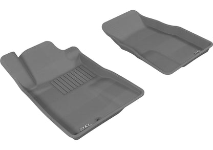 3D MAXpider 2005-2009 Ford Mustang Kagu 1st Row Floormat - Gray L1FR06511501 L1FR06511501 Photo - Primary