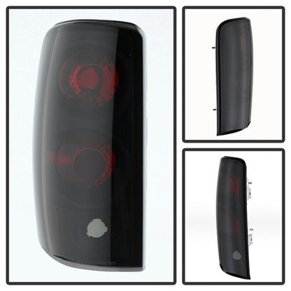 Spyder Chevy Suburban/Tahoe 1500/2500 00-06 Euro Style Tail Lights Black Smoke ALT-YD-CD00-BSM 5077998 5077998 Photo - Unmounted