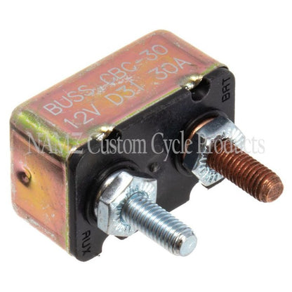 NAMZ Universal 30-AMP Circuit Breaker 10/32in. Studs - Single (OEM 74599-77B) NCB-3001 NCB-3001 Photo - Primary